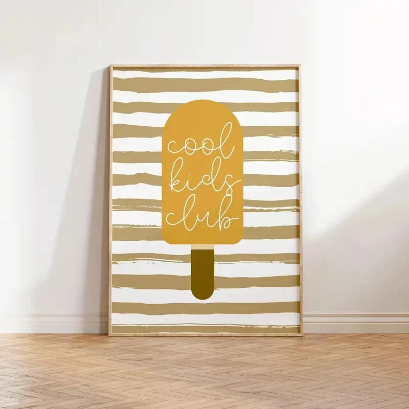 Modern Canvas Wall Poster | Bedroom & Living Room Decor