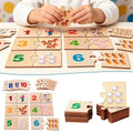 Number Animal Matching Puzzle | Preschool Learning Toy for Kids