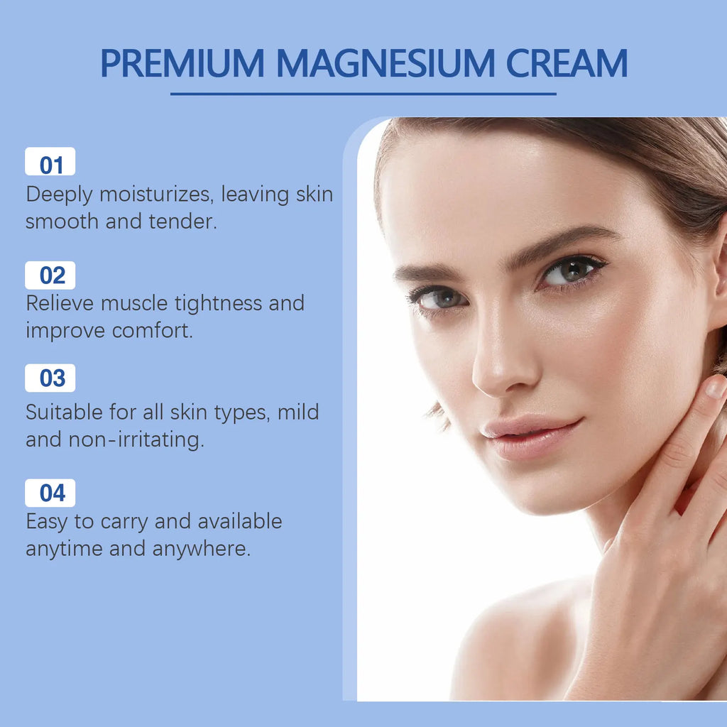 Magnesium Body Cream – Lavender Sleep Lotion 3.17 oz