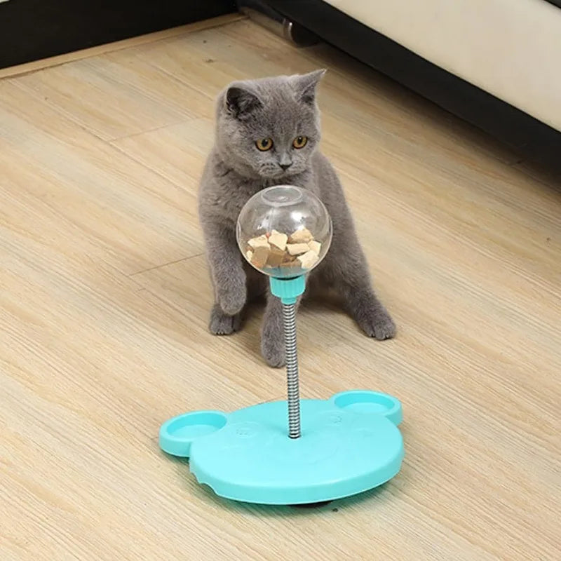 Interactive Treat Dispensing Ball – Slow Feeder for Cats & Dogs