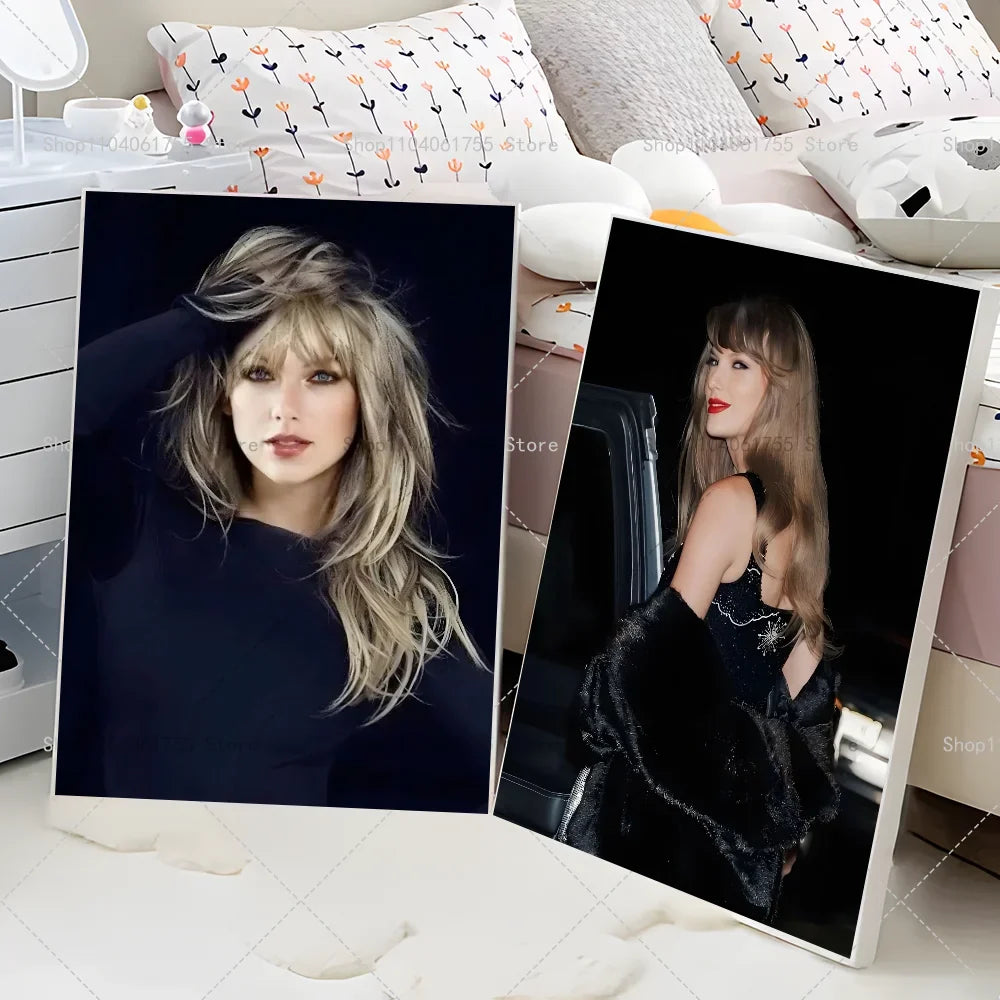 Singer T-Taylors Wall Poster – Self-Adhesive Waterproof Sticker