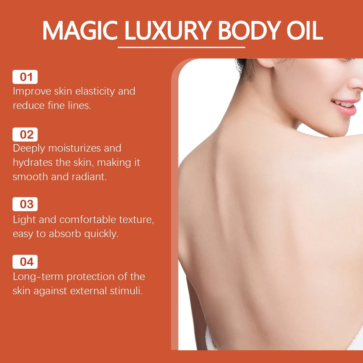 Body Firming Emollient Oil – Nourishing Daily Skin Moisturizer