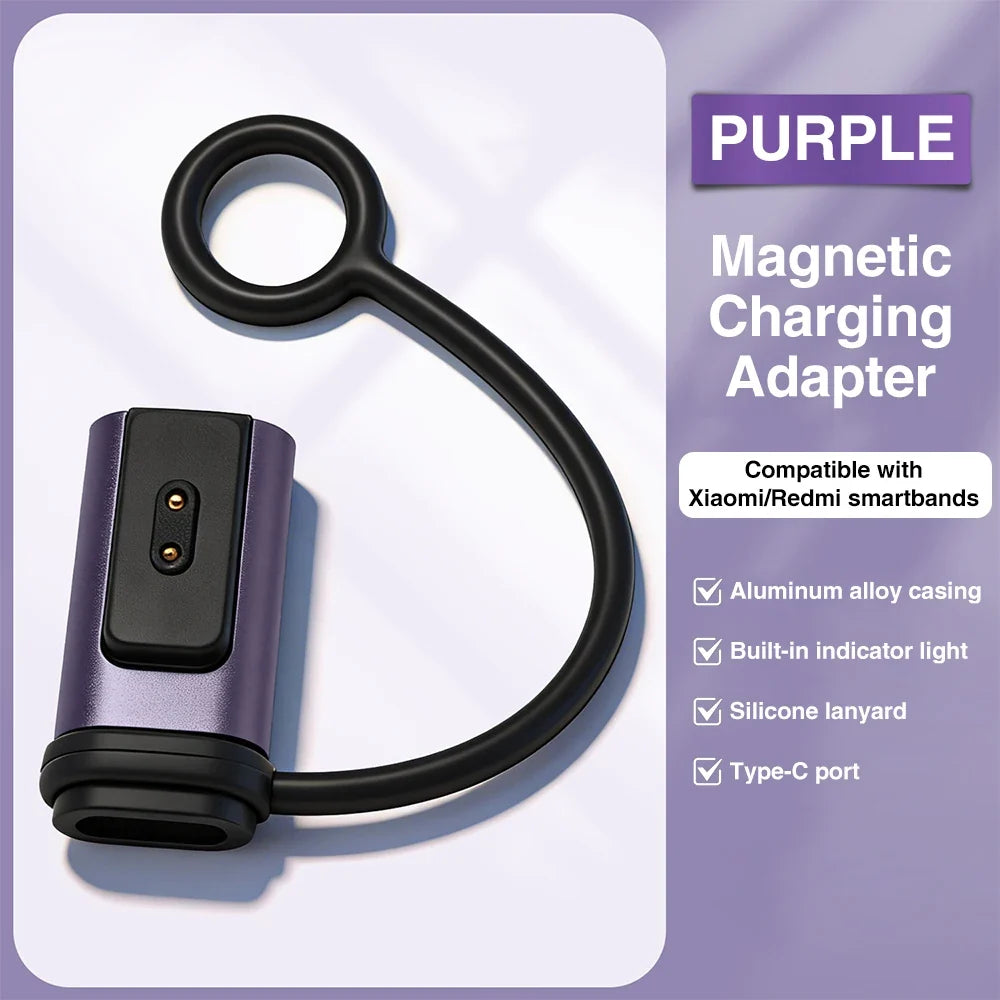 USB-C Adapter for Xiaomi Band 10/9/8 & Redmi Watch 5/4 Charger