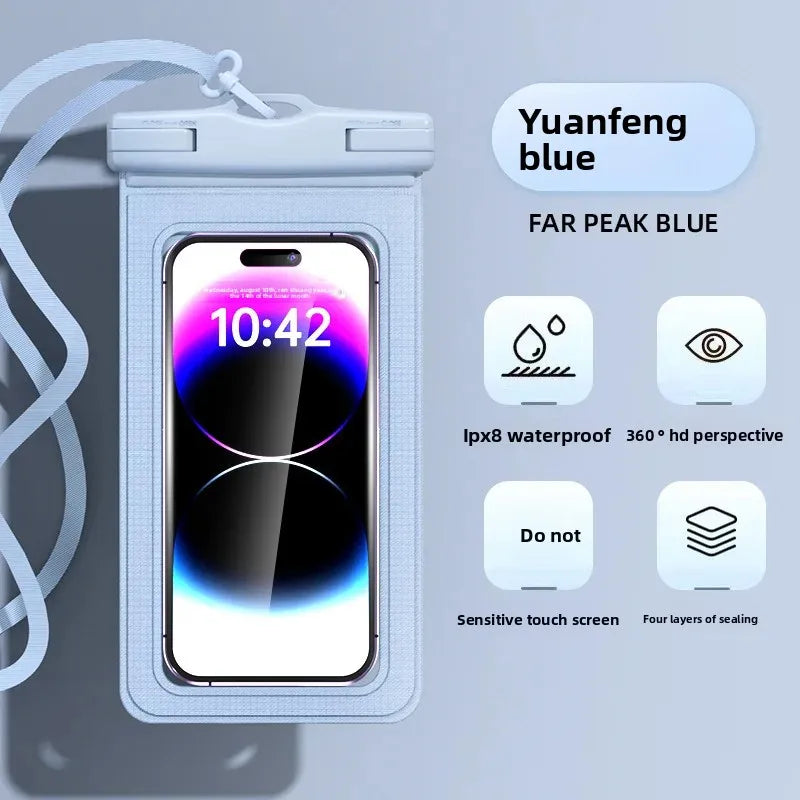 Waterproof Smartphone Case Cellphone Pouch Underwater Phone Swimming