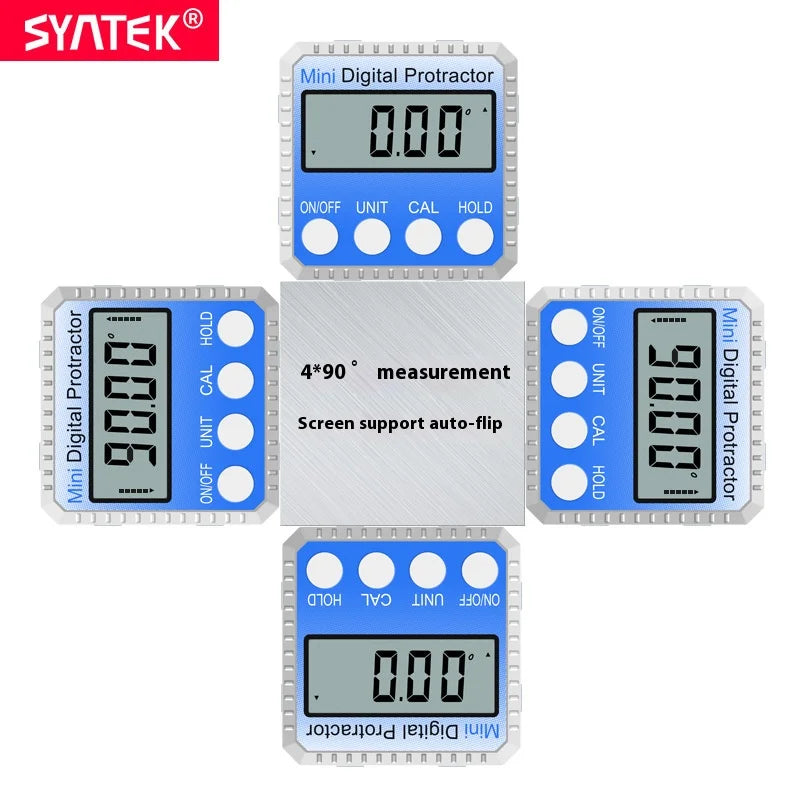 Digital Inclinometer – 360° High-Precision Tilt Level Meter
