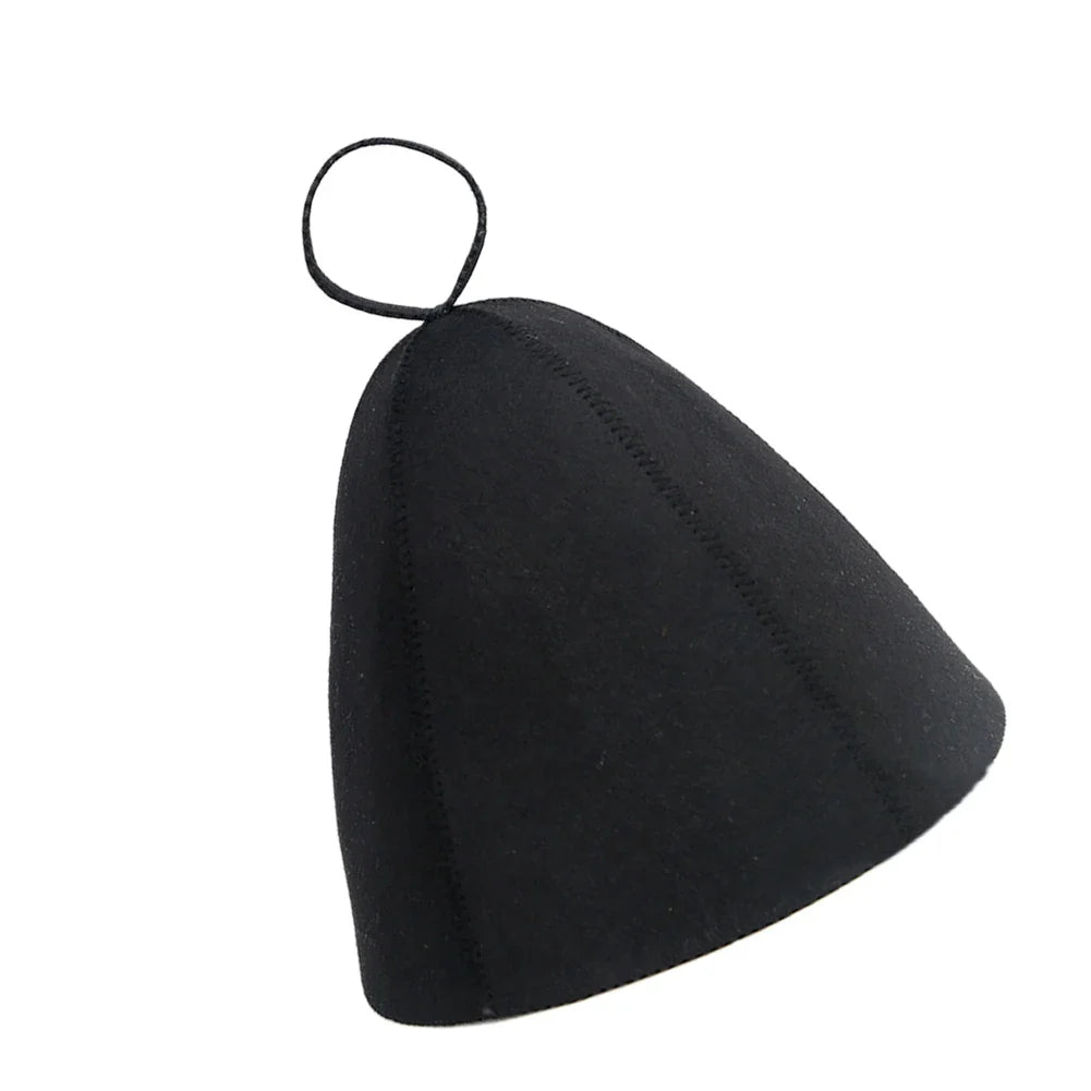 Thickened Felt Sauna Hat – Heat Protection Cap | One Size