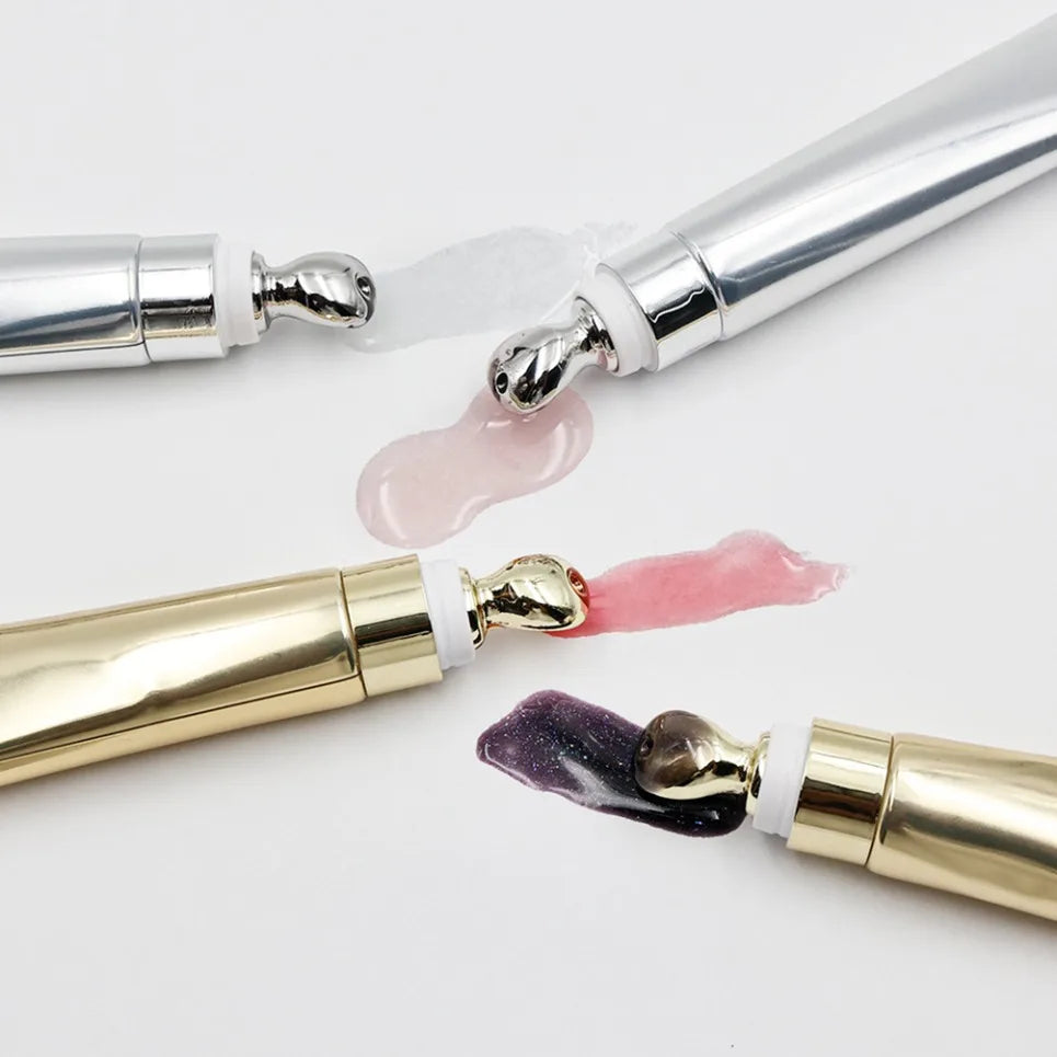 Vegan Lip Oil 15ml Squeeze Tube – Private Label Plumping Gloss