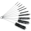 10-Piece Stainless Steel Bottle Brush Set – Tube & Straw Cleaner