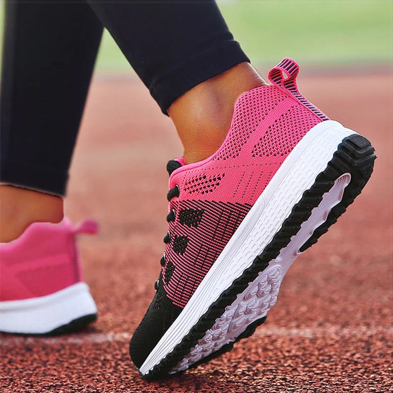 HAJINK Women's Sneakers – Breathable Casual Gym Trainers