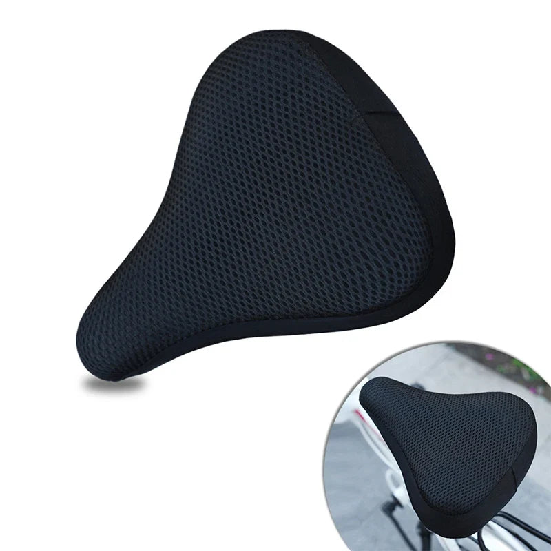 3D Mesh Bike Seat Cover – Breathable Ergonomic Cushion