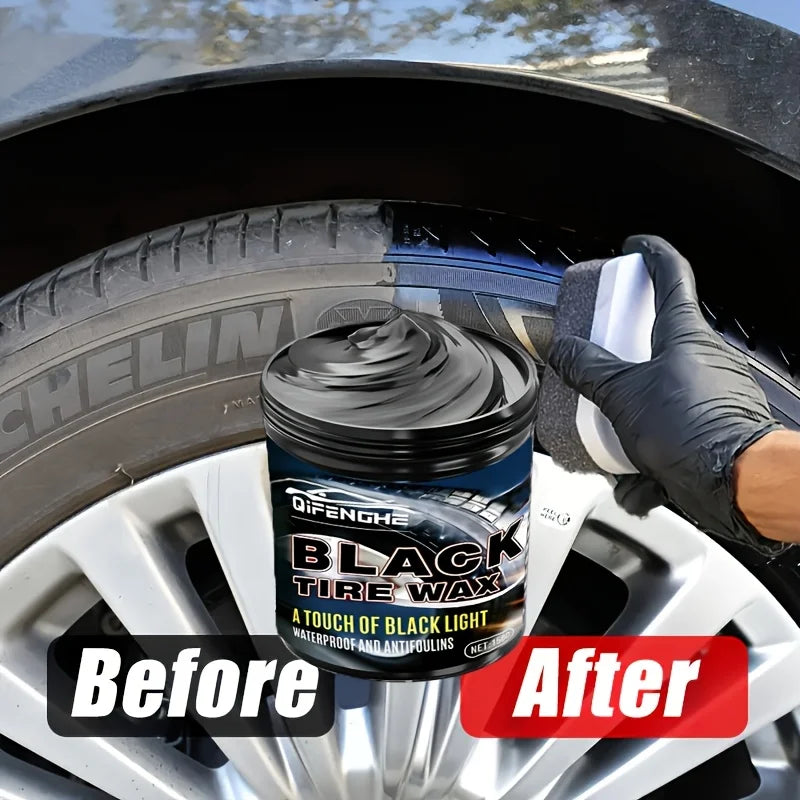 Car Tire Shine Wax – Blackening & Long-Lasting Protection