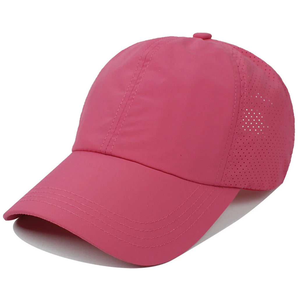Women's Quick-Dry Adjustable Baseball Cap | Sun Hat for Outdoors