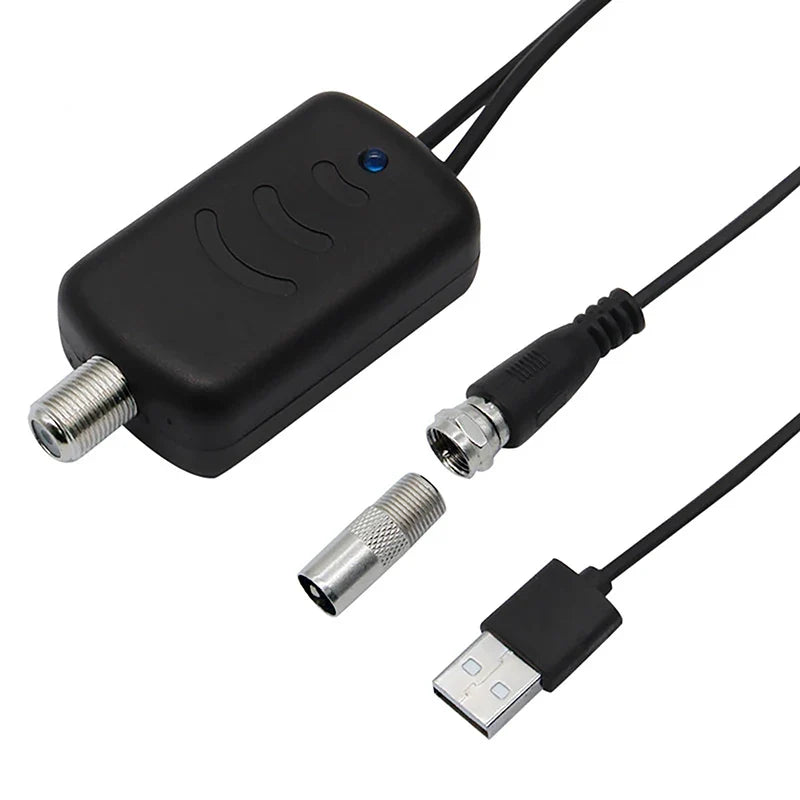 HDTV Antenna Amplifier – 4K UHD High Gain TV Signal Booster