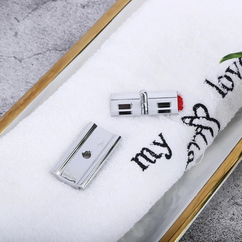 2026 Flash Yaqi Chrome Mercury Men Safety Razor Head Blade Gap Weight