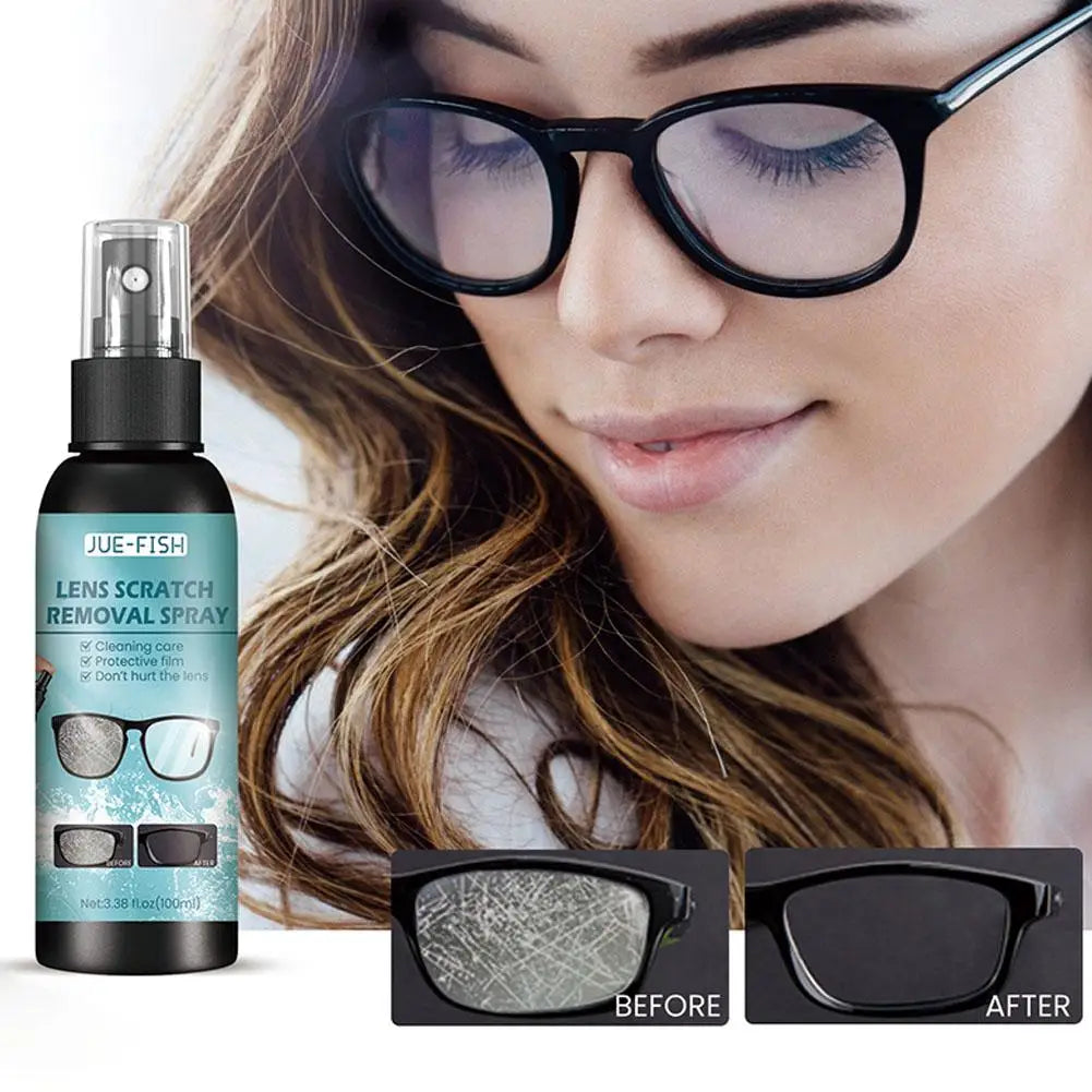 100ml Lens Scratch Repair & Eyeglass Cleaning Spray