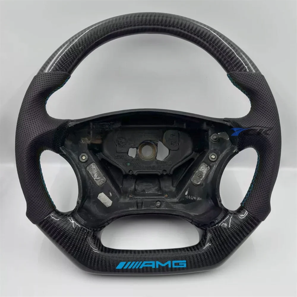 Carbon Fiber Leather Steering Wheel – Mercedes W203 C32 AMG