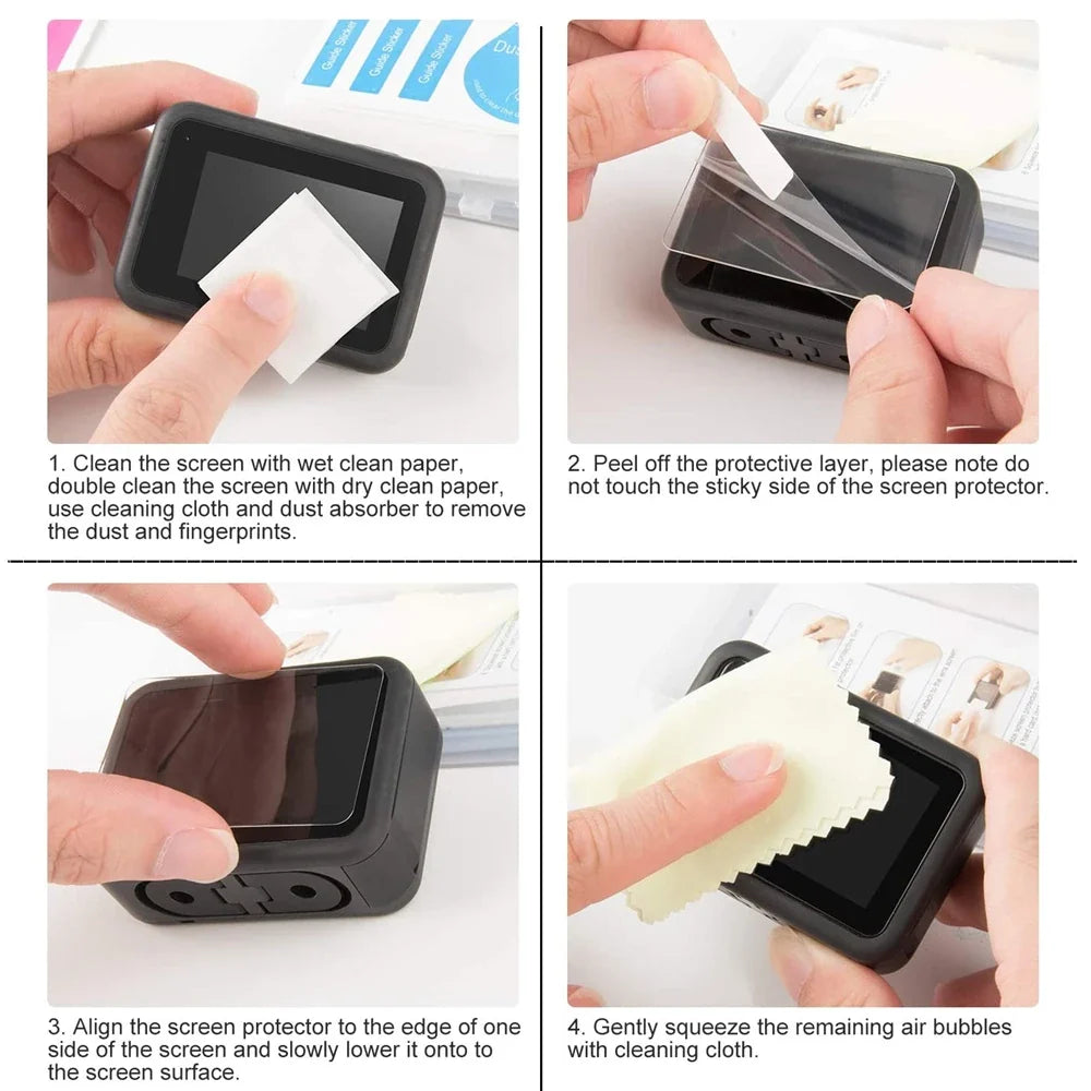 Silicone Case & Screen Protector for GoPro Hero 9 10 11 12