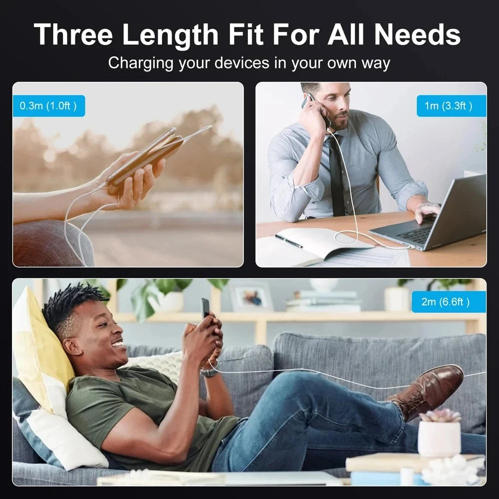 100W 7A USB-C Fast Charging Cable – Huawei, Xiaomi & More
