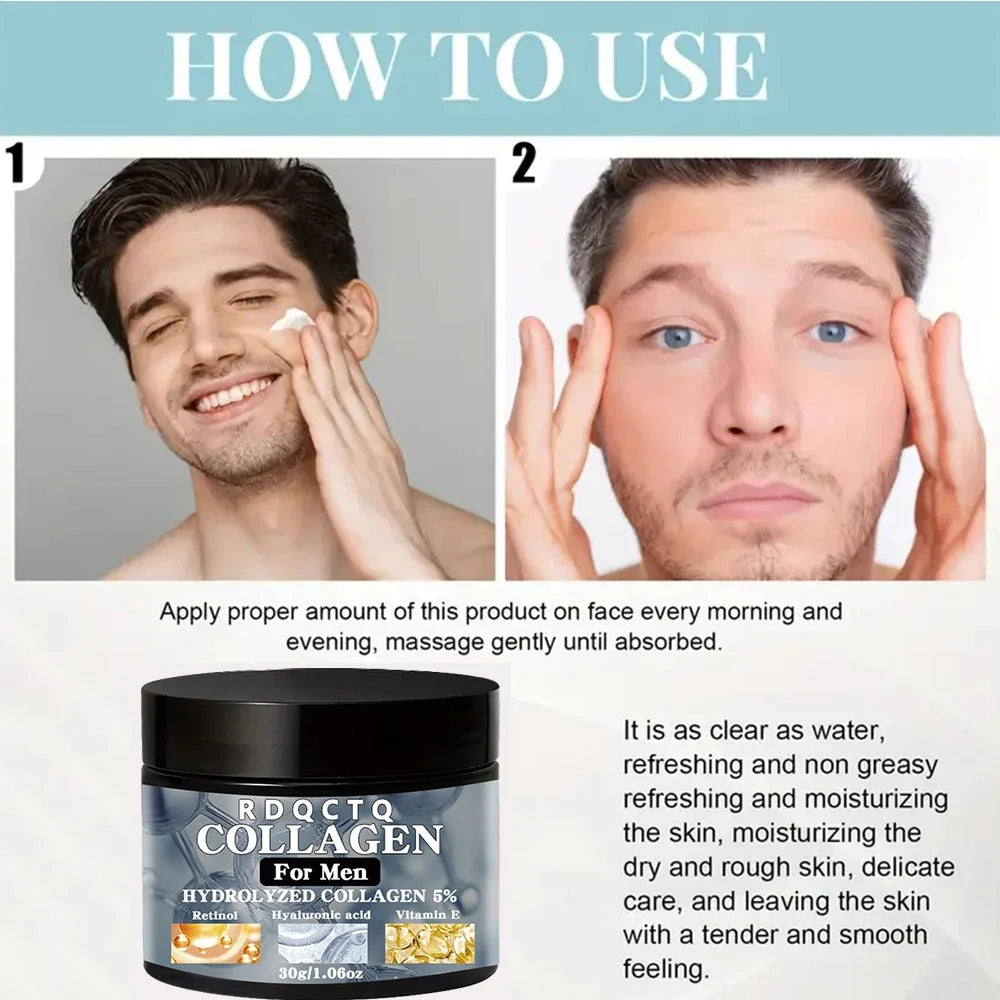 Men's Retinol & Collagen Face Cream – Firming & Moisturizing