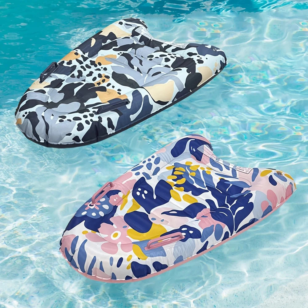 Inflatable Kids Bodyboard with Handles – Surf Float Mat
