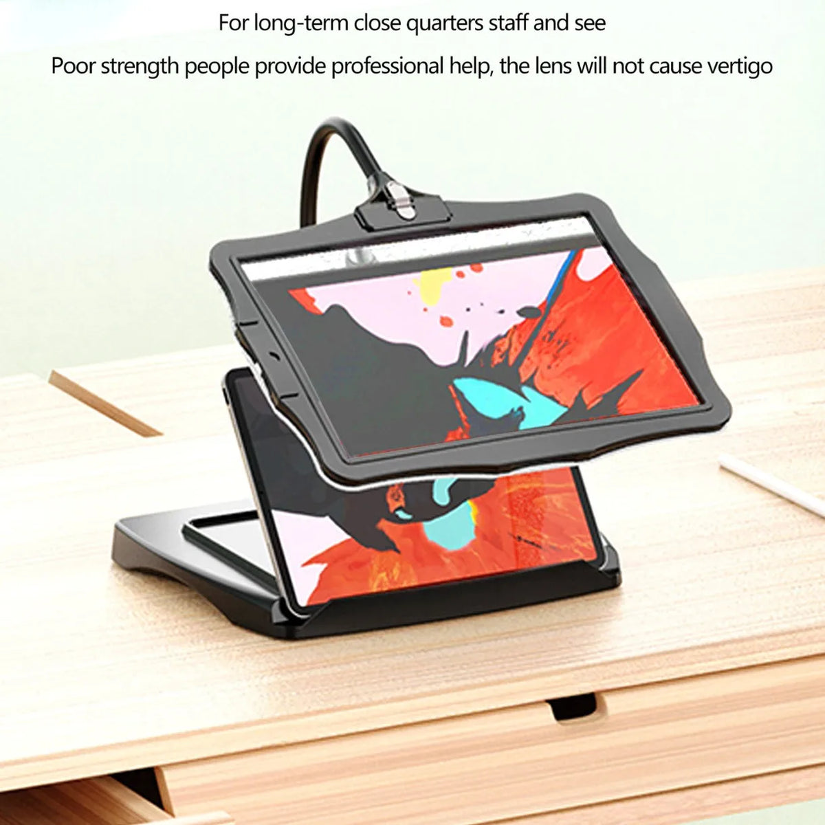 Rechargeable Magnifying Glass – Large Lens & Detachable Light