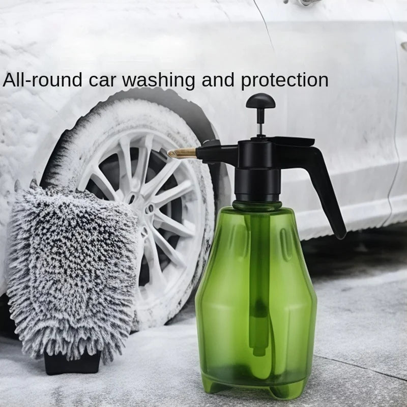 1.5L Air Pressure Spray Bottle – Car Wash & Garden Sprayer