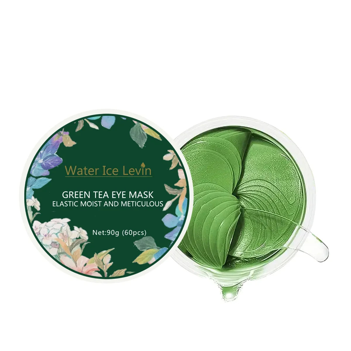 Collagen Eye Masks with Green Tea Extract – 60 Pcs