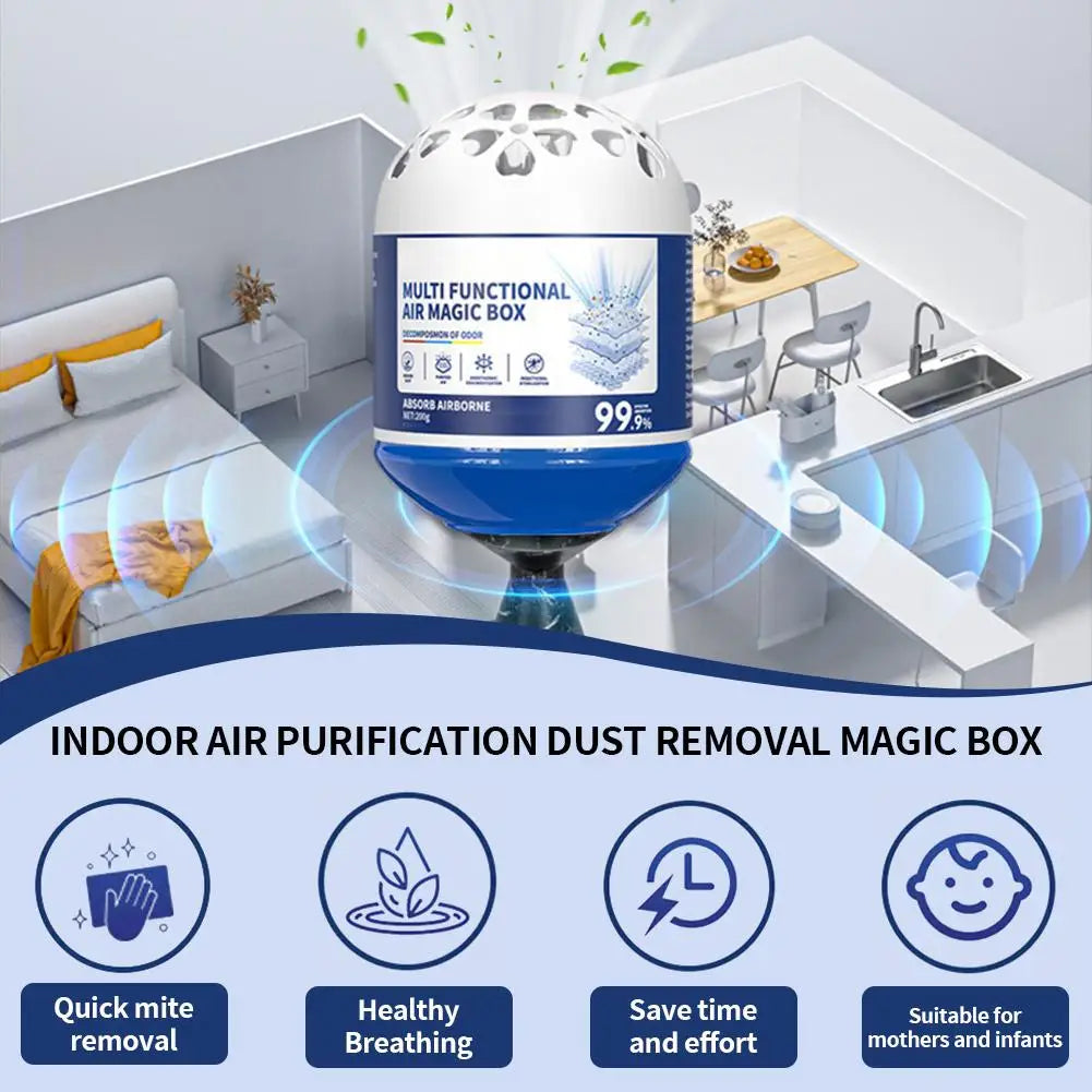 Natural Air Purifying Box – Plant Formula, No Power, 24H