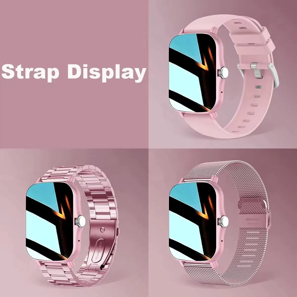 1.83" Waterproof Smart Watch – Bluetooth Calls & Fitness Tracker