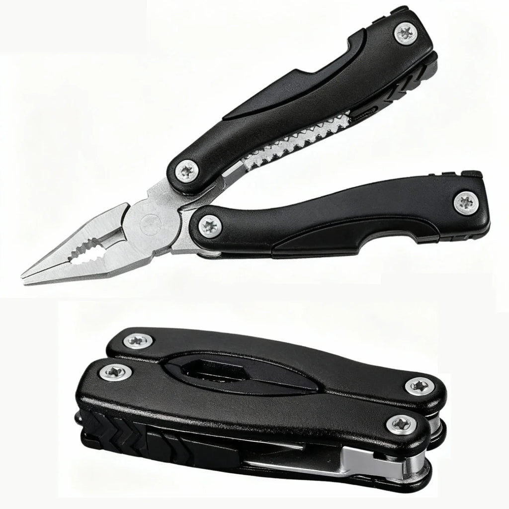 Stainless Steel Multi-Tool Pliers – Portable EDC Camping Kit