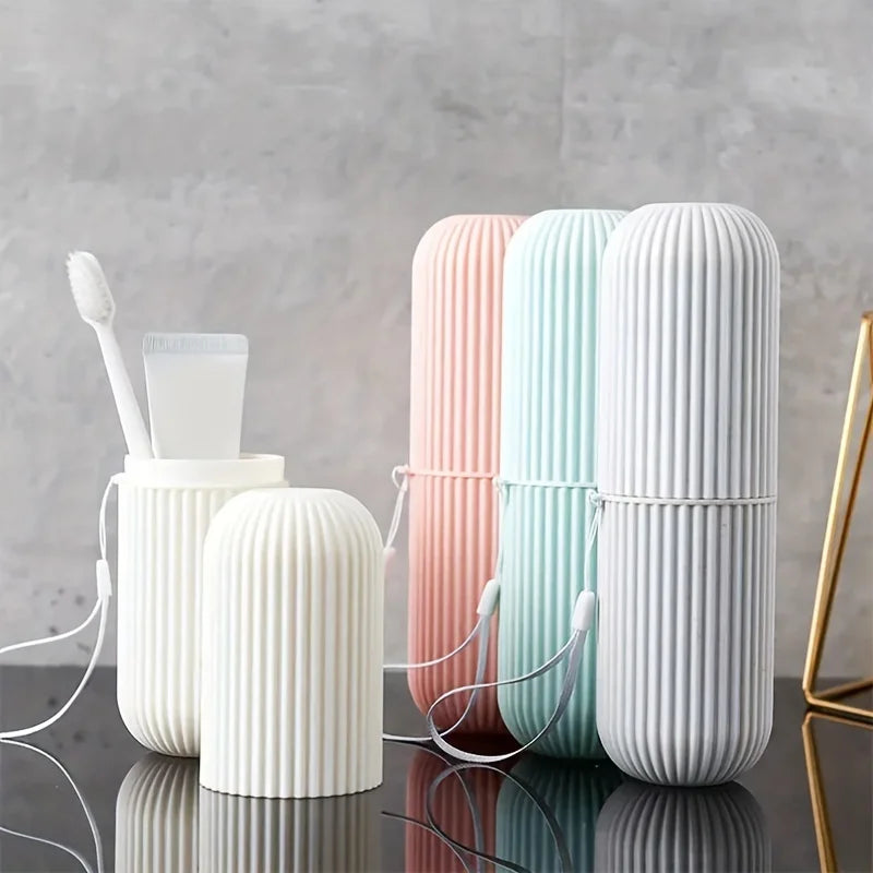 Table Toothbrush Protect Holder Cup Case Travel Camping Storage Box
