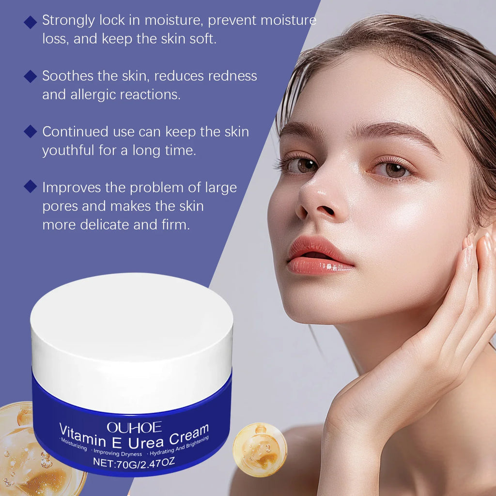 Vitamin E & Urea Cream – Hydrating Face & Body Moisturizer 70g