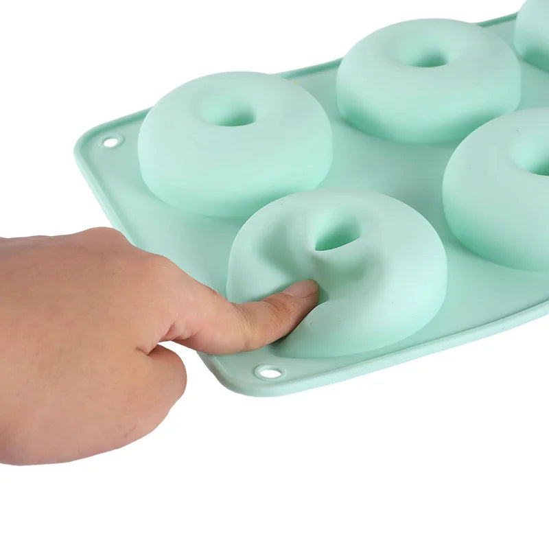 Food Grade Silicone Donut & Macaron Mold | Cookie Baking Tool