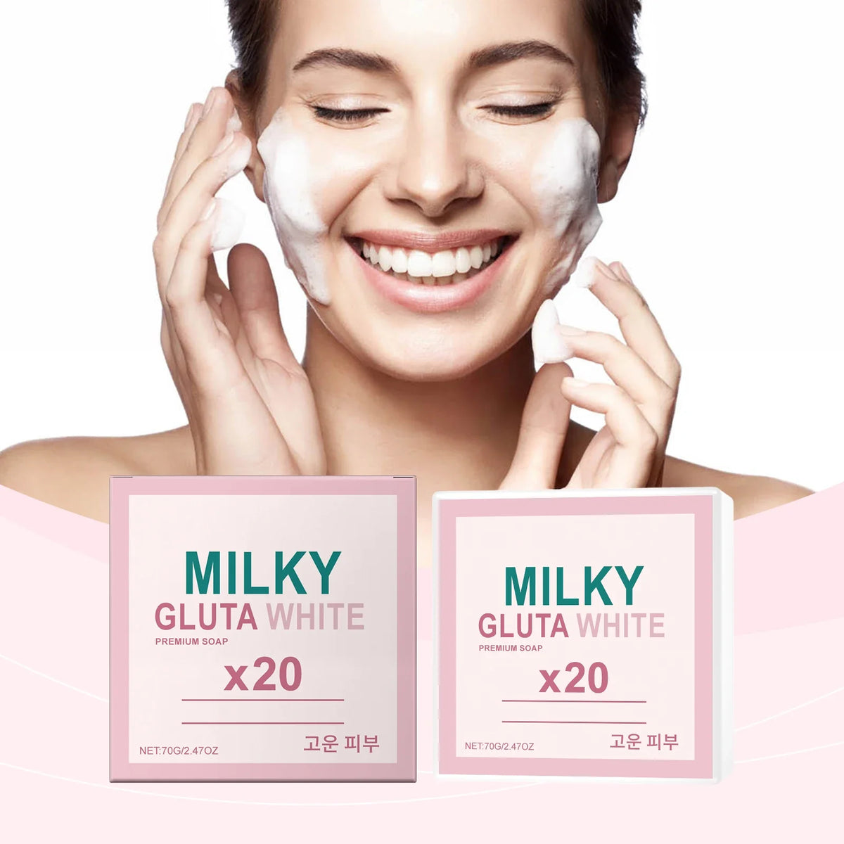 Milk Body Moisturizing Soap – Gentle Hydrating Cleansing Bar