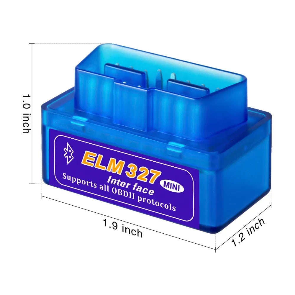 Mini Eml327 V2 1 OBD 2 Bluetooth Car Diagnostic-tools Android Scanner