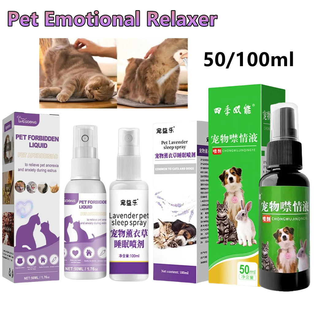 Pet Calming Pheromone Spray for Cats & Dogs | 50ml & 100ml