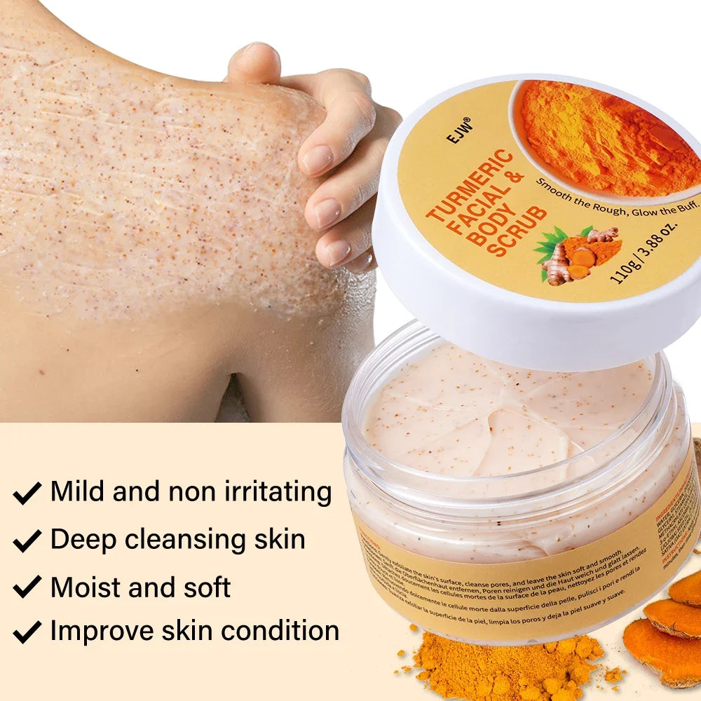 Turmeric Brightening Body Wash – Deep Cleansing Shower Gel
