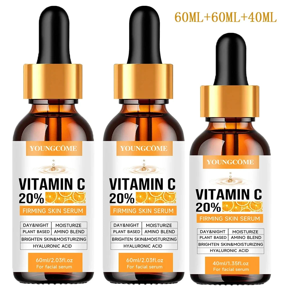 YOUNGCOME 20% Vitamin C Face Serum – Hyaluronic Acid & Retinol