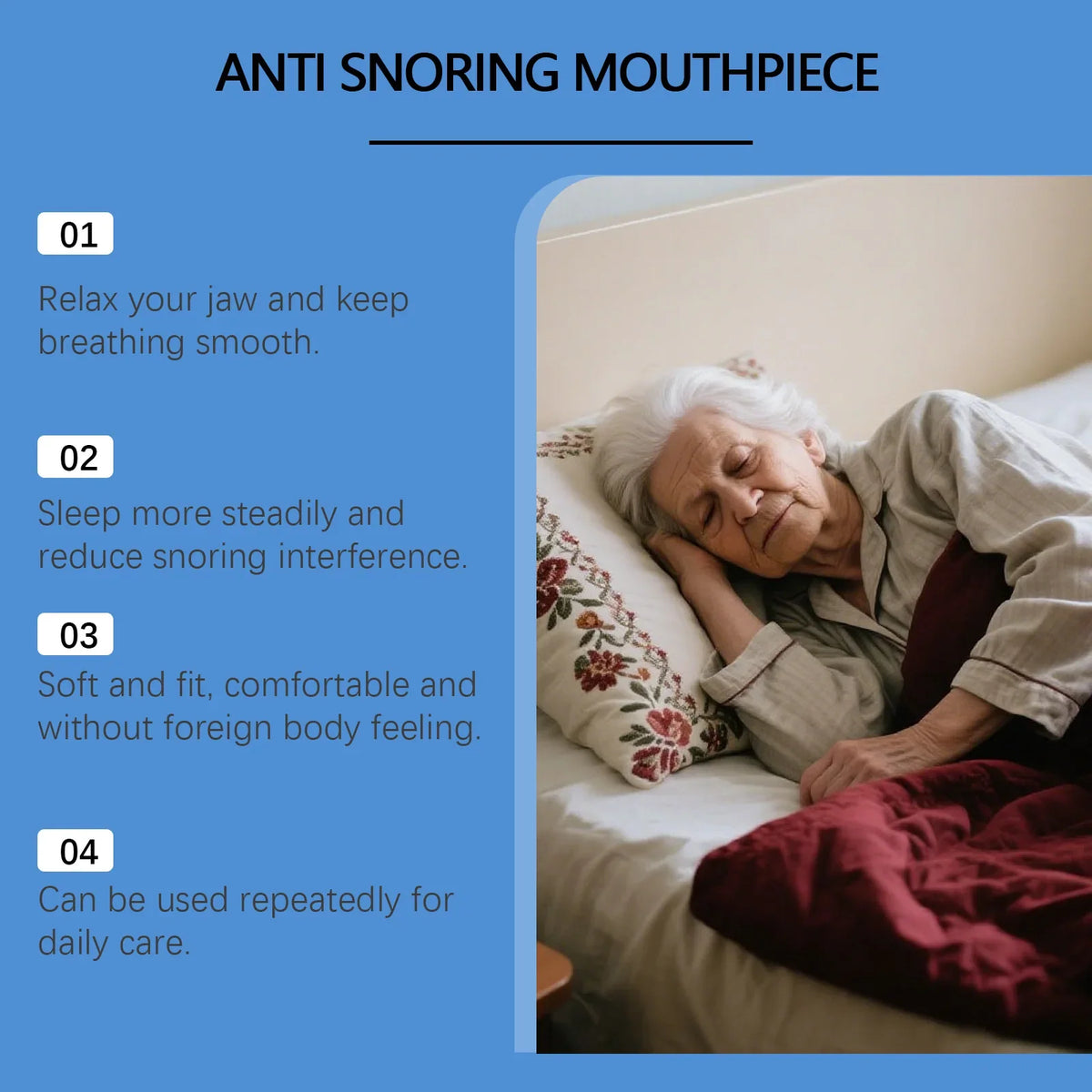 Sleep Care Mouth Guard – Dual Tray for Quieter Nights