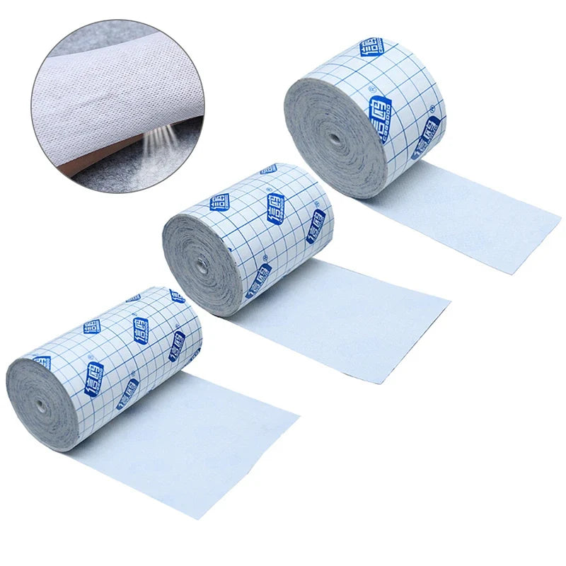 Waterproof Adhesive Wound Fixation Tape – 3 Sizes, 10m Roll
