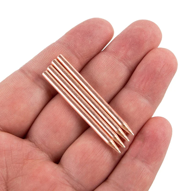 2PCS 3mm Spot Welding Needle Tips – Aluminum Oxide Copper 18650