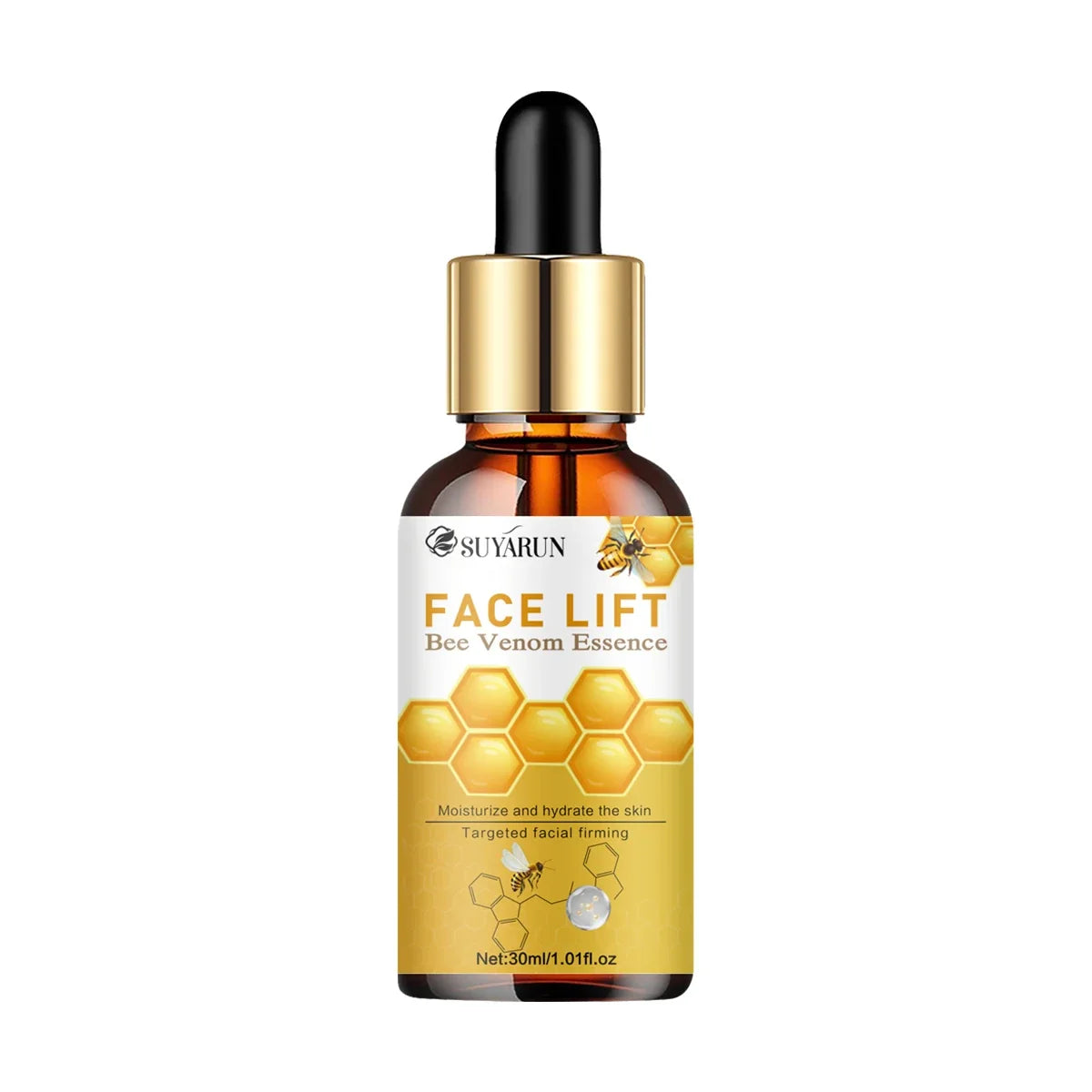 Bee Venom Anti-Aging Face Serum – Polypeptide & Hyaluronic Acid