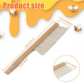 Natural Horsehair Beekeeping Brush – Wooden Handle Hive Tool