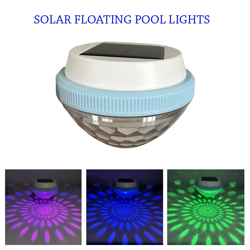 Peach Solar Floating Pool Light – RGB Color Changing LED