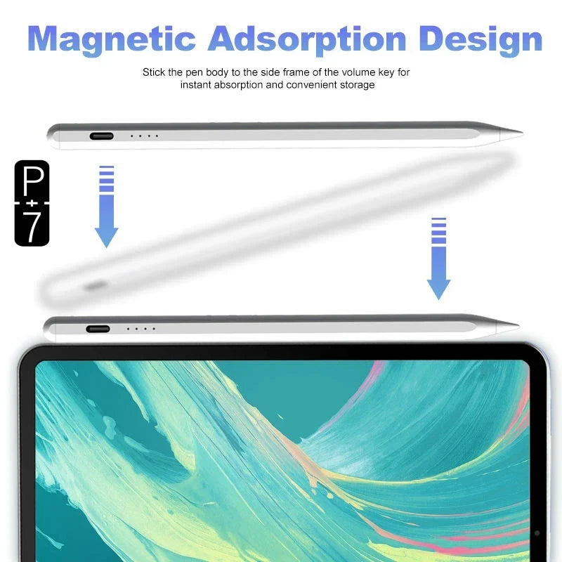 P+7 Active Stylus Pen for iPad Pro, Air, Mini & iPad 10