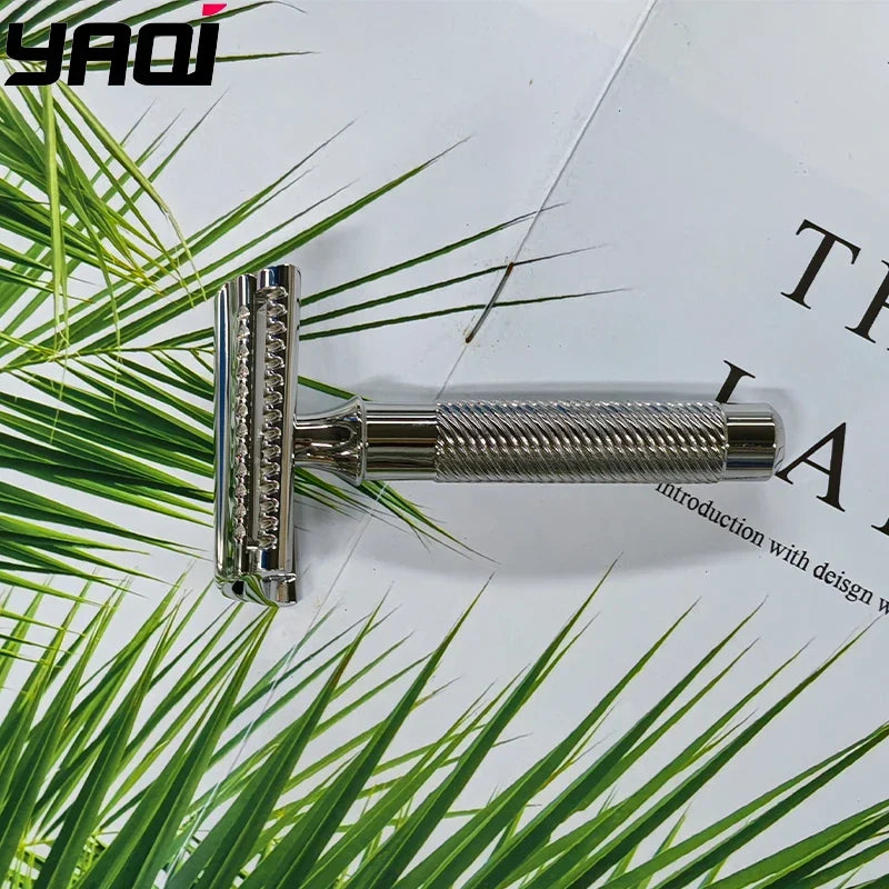 2026 Yaqi Slant 37 Stainless Steel Professional Safety Razor