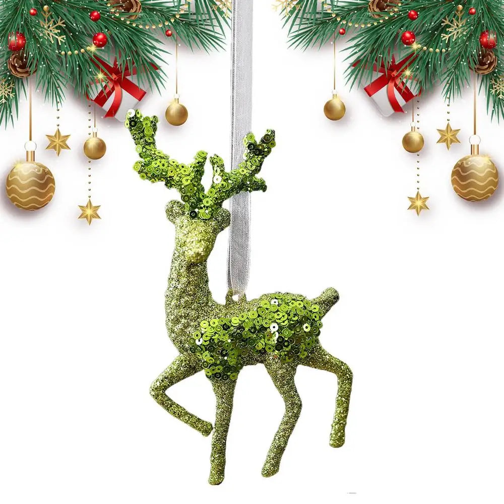 3D Snowflake Christmas Ornament | Glitter Festive Pendant Decor