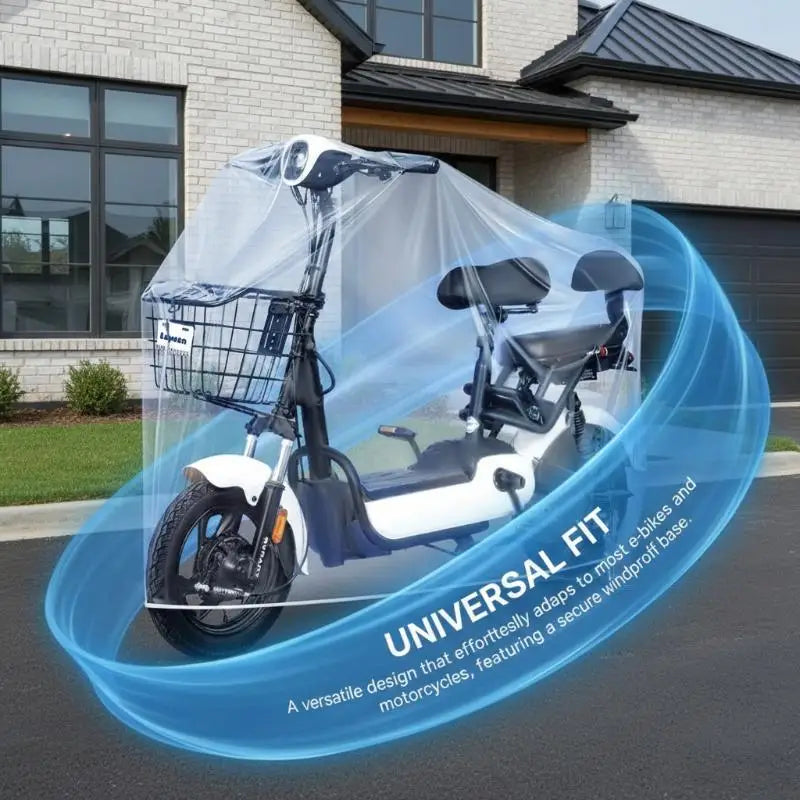 Transparent Motorbike Cover – Waterproof & Dustproof All-Weather