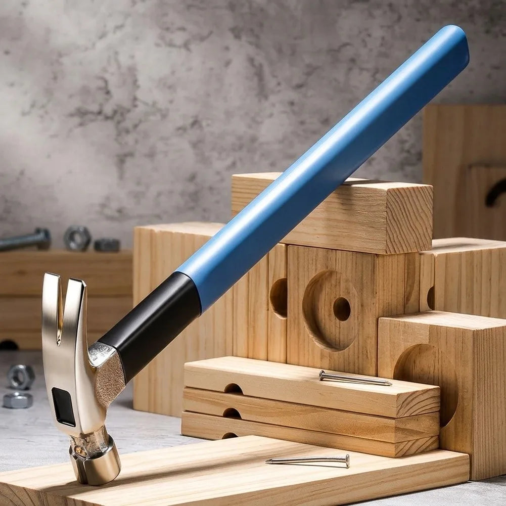 Magnetic Claw Hammer – Ergonomic Non-Slip Woodworking Tool