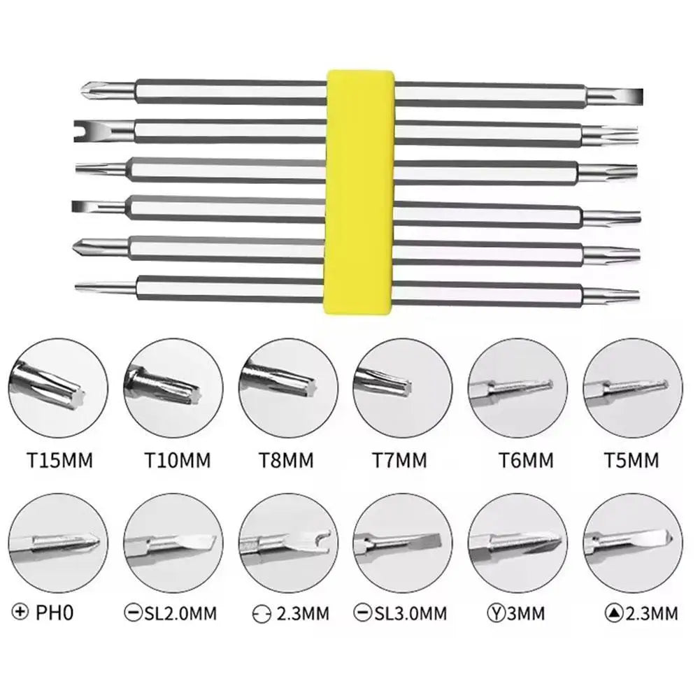 12-in-1 Magnetic Precision Screwdriver Set | Multi-Bit Tool